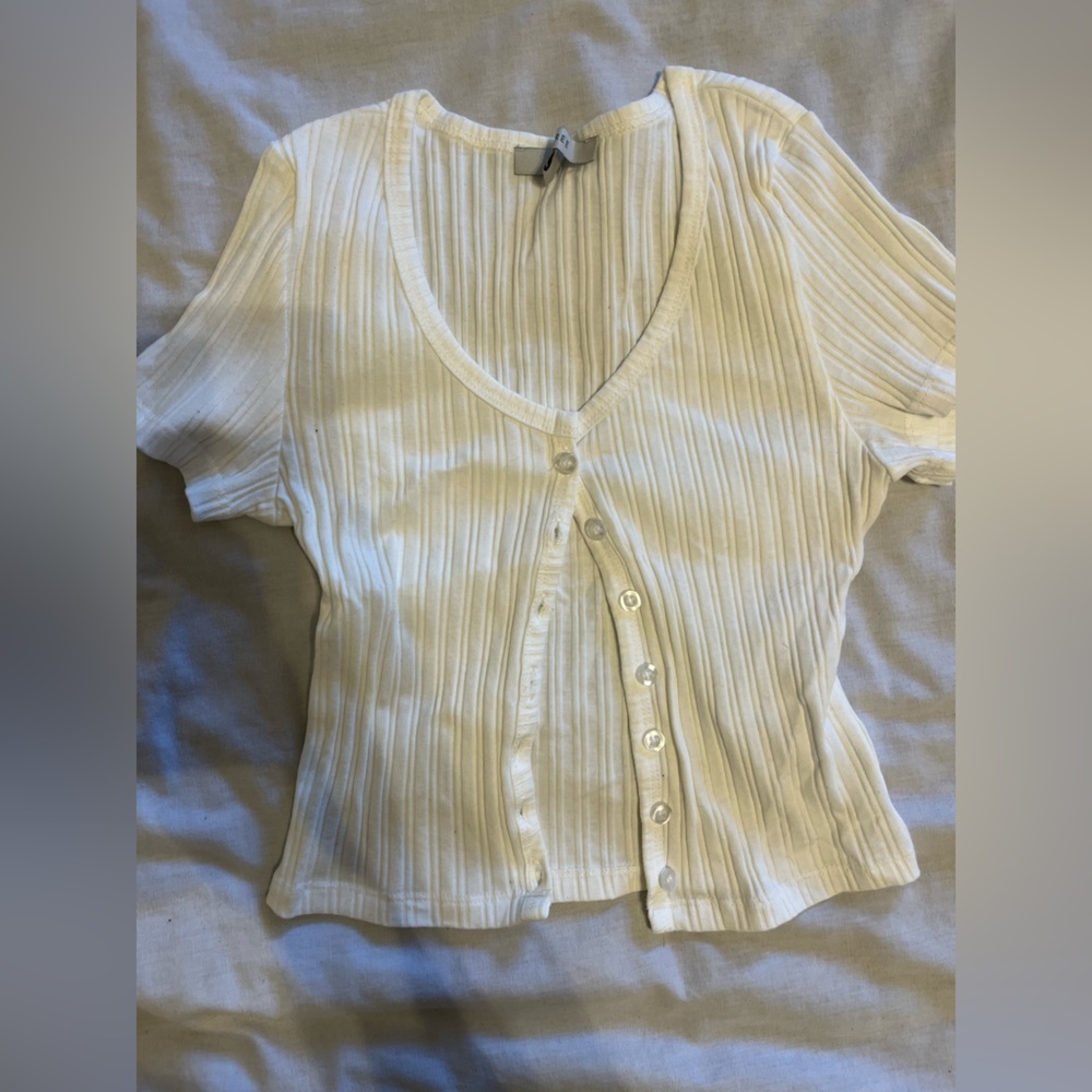 Love Tree Ribbed Crop Top